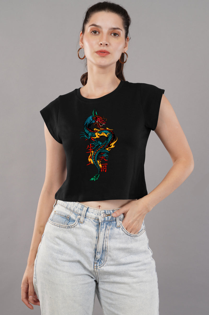 DRAGON- CROP TOP