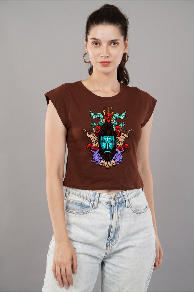 Kathakali- CROP TOP