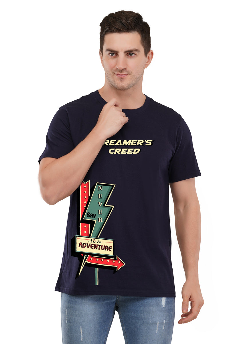 Men's T-Shirt- Retro Road Sign