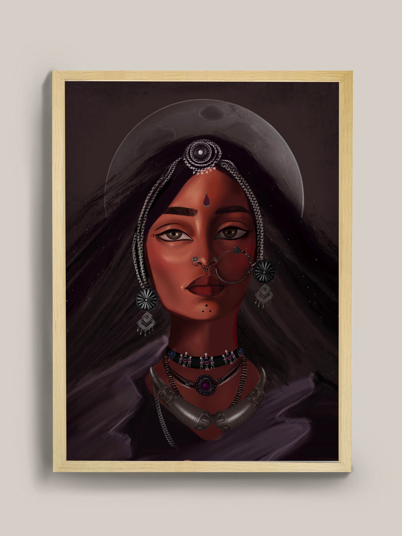 DIGITAL ART - Tribal Women