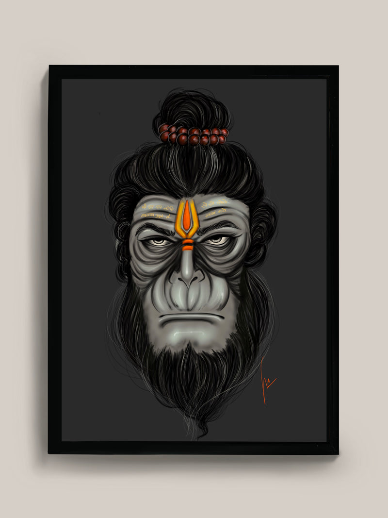 DIGITAL ART - Hanuman