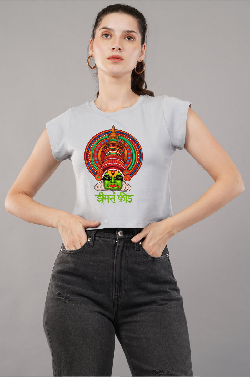 Kathakali- CROP TOP