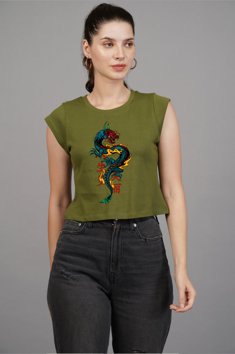 DRAGON- CROP TOP