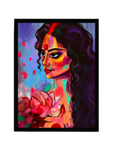 DIGITAL ART -COLOR FULL LADY