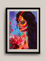 DIGITAL ART -COLOR FULL LADY