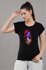 Durga -Printed Cotton T-shirt