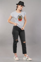 Ganesha -Printed Cotton T-shirt