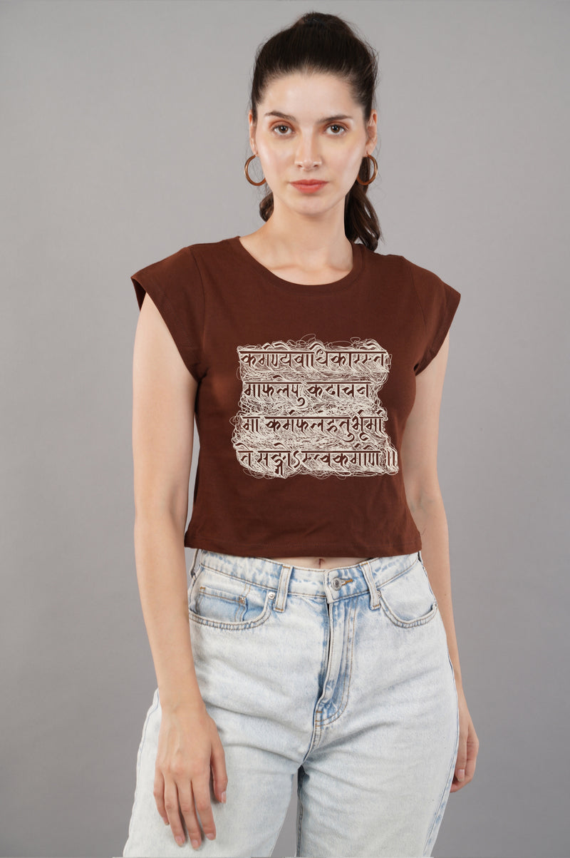 Mantra - CROP TOP